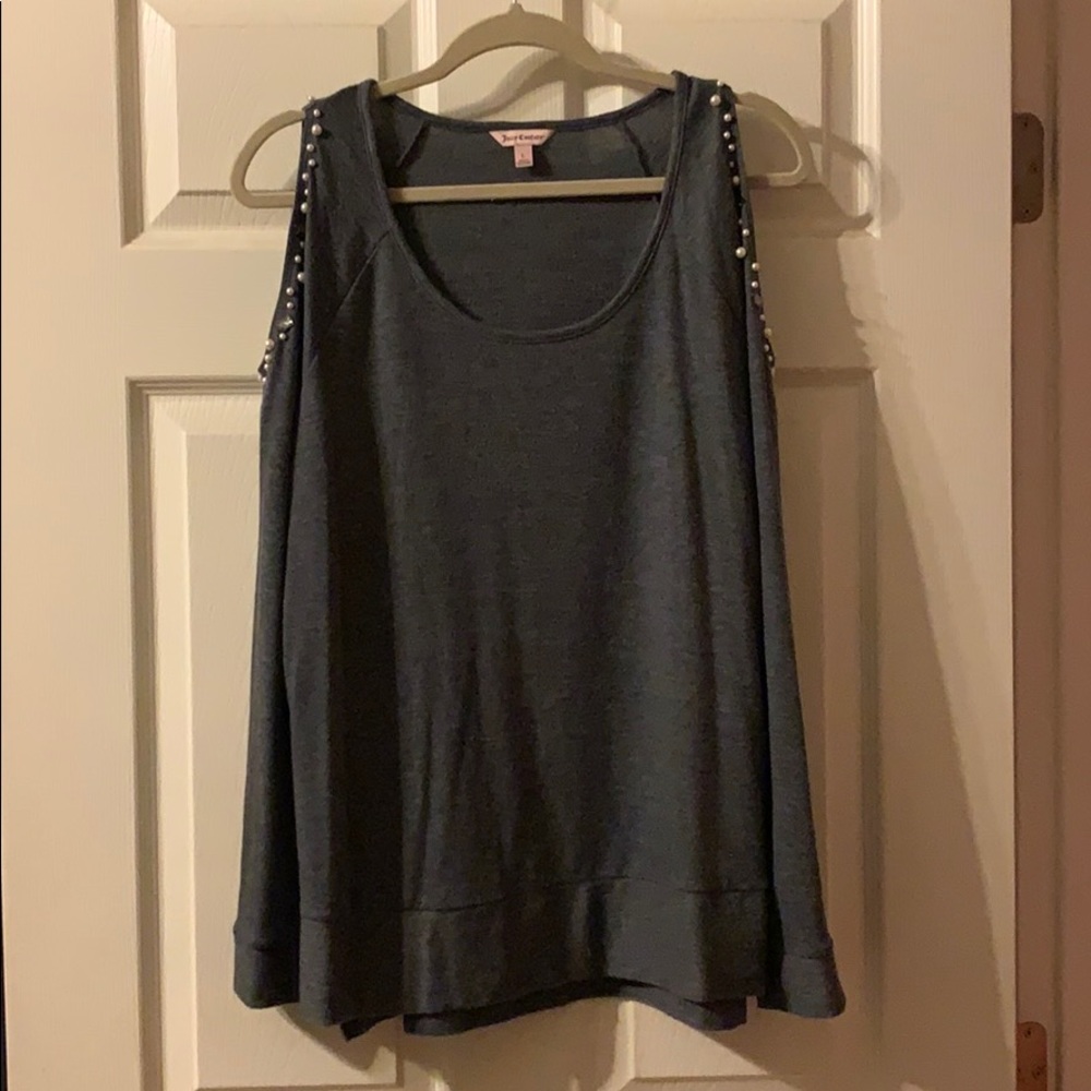 Cold shoulder sweater